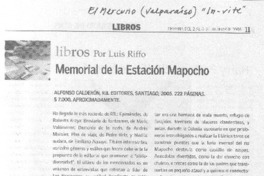 Memorial de la Estación Mapocho.