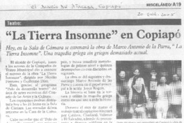 El Teatro se toma el verano.