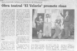 Obra teatral "El velorio" promete risas.