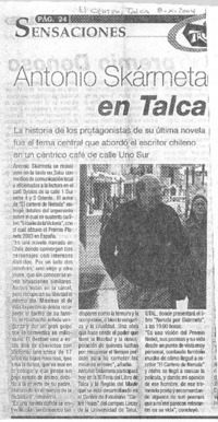 antonio Skármeta en Talca