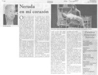 Neruda en mi corazón.