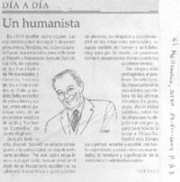 Un Humanista.