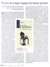 El arte de tragar sapos sin hacer gestos