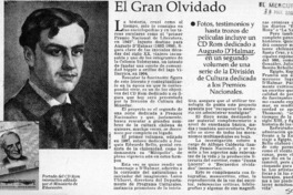 El gran olvidado  [artículo]
