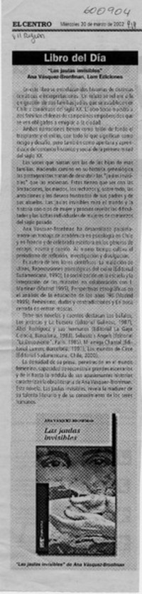 "Las jaulas invisibles"  [artículo]