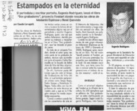 Estampados en la eternidad  [artículo] Claudia Carvajal R.