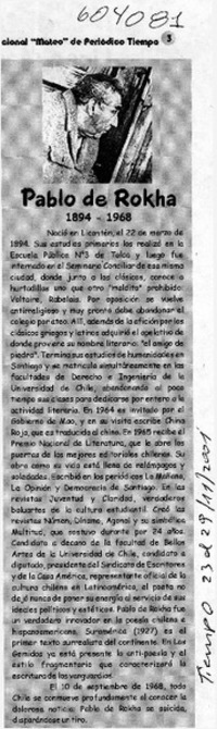 Pablo de Rokha  [artículo]