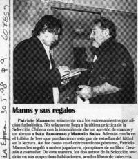 Manns y sus regalos  [artículo]