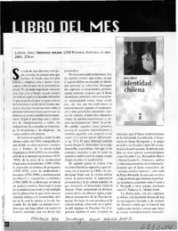 Identidad chilena  [artículo] GAC