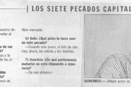 Los Sietes pecados capitales  [artículo]