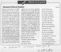 Eleuterio Otárola Saldías  [artículo] A. T.