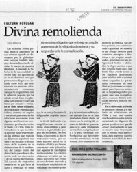 Divina remolienda  [artículo] Vera-Meiggs