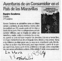Aventuras de un consumidor en el País de las maravillas  [artículo]