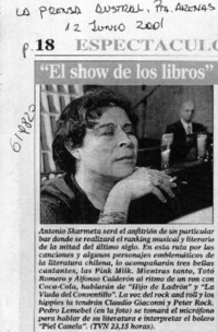 "El Show de los libros"  [artículo]
