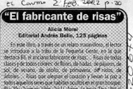 "El fabricante de risas"  [artículo]