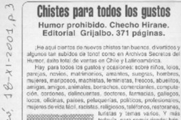Chistes para todos los gustos