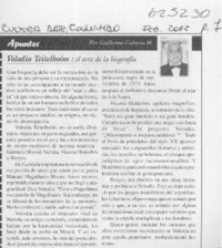 Volodia Teitelboim, el arte de la biografía