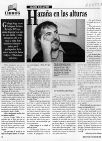 Hazaña en las alturas  [artículo] Delia Pizarro San Martín