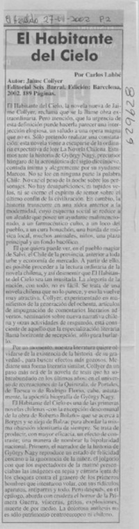 El habitante del cielo