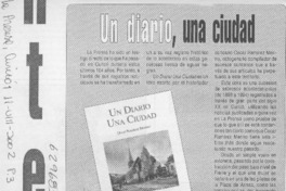 Un diario, una ciudad  [artículo]