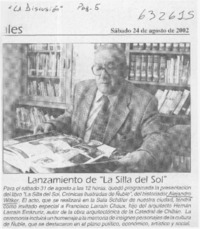 Lanzamiento de "Silla del sol"  [artículo]