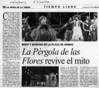 La pérgola de las flores revive el mito  [artículo]