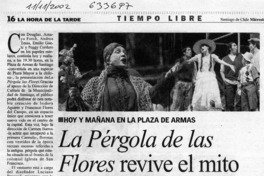 La pérgola de las flores revive el mito  [artículo]