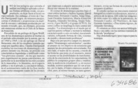 Dramaturgia y género en el Chile de los sesenta  [artículo] Mario Valdovinos