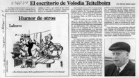 El escritorio de Volodia Teitelboim  [artículo] Marino Muñoz Lagos