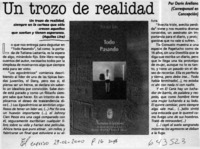 Un trozo de realidad  [artículo]