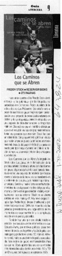 Los caminos que se abren  [artículo] A. B.