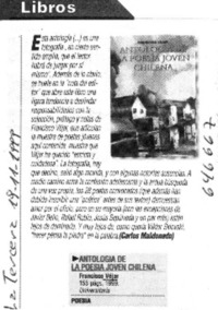 Memorias prematuras  [artículo] Carlos Maldonado