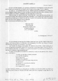 Andrés Sabella  [artículo] Genoveva Cepeda G.