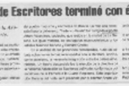 VII Encuentro de Escritores terminó con éxito en Chañaral  [artículo]
