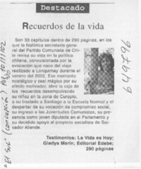 Recuerdos de la vida