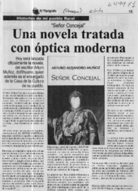 Una novela tratada con óptica moderna  [artículo]