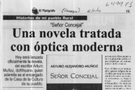 Una novela tratada con óptica moderna  [artículo]