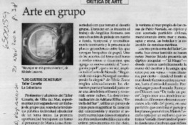Arte en grupo  [artículo]