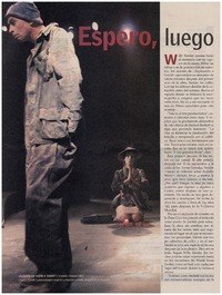 Espero, luego existo