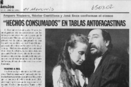 "Hechos consumados" en tablas antofagastinas  [artículo]