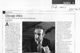 Chicago chico  [artículo] Sergio Gómez