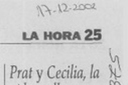 Prat y Cecilia, la vida en llamas vistos por OEA  [artículo]