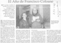 El año de Francisco Coloane  [artículo]