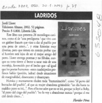 Ladridos  [artículo] Floridor Pérez