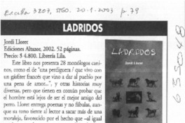 Ladridos  [artículo] Floridor Pérez