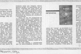 Portarretrato  [artículo] María Ester Roblero.