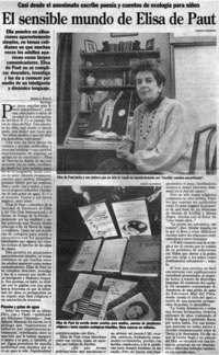 El sensible mundo de Elisa de Paut