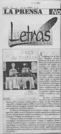 Letras  [artículo].