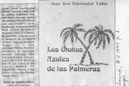 Los Otoños azules de las palmeras  [artículo].