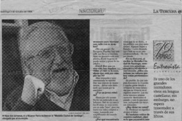 "Me gusta la gente de la calle"